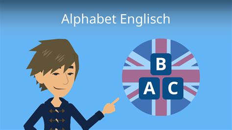 Alphabet Englisch • Aussprache lernen [mit Video]